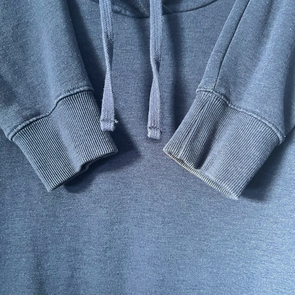 TENTREE Navy Treefleece Super Soft Hoodie, US M/L. - Picture 4 of 11